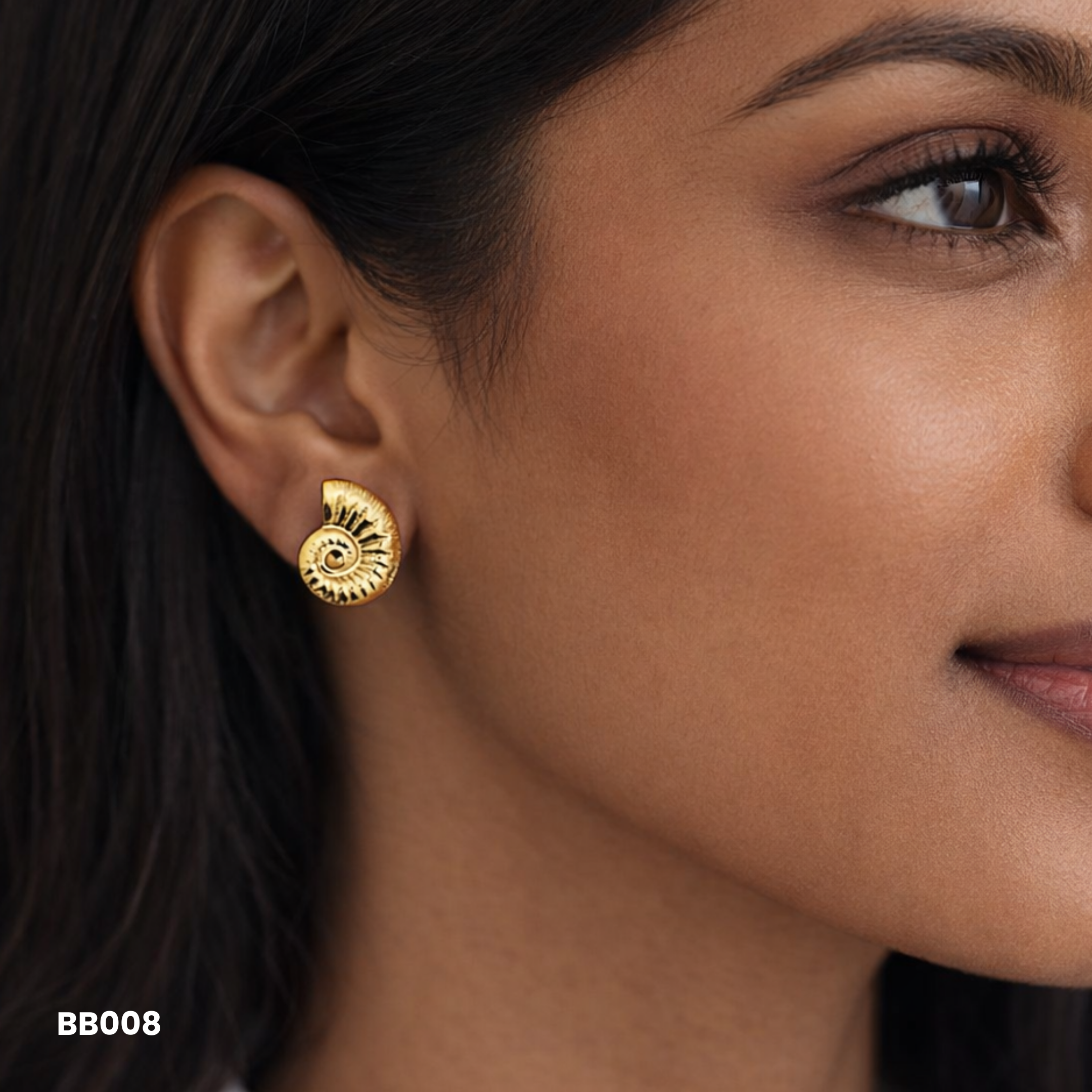 Tidal Swirl Anti Tarnish Studs