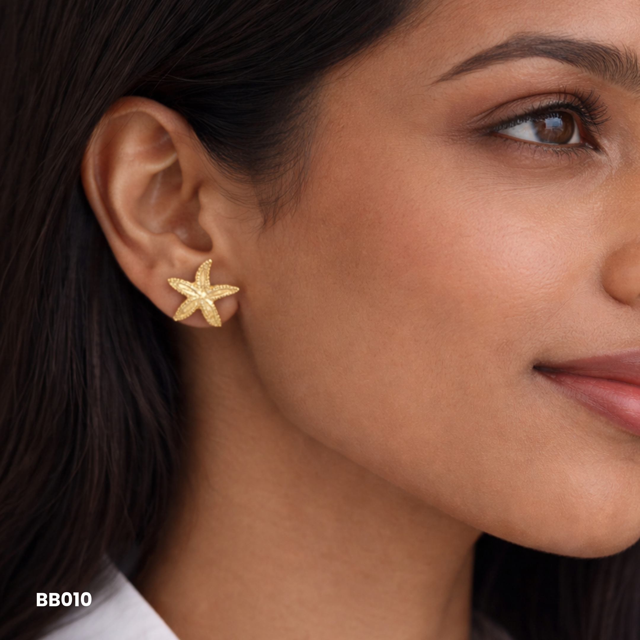 Coral Coast Starfish Anti Tarnish Earrings