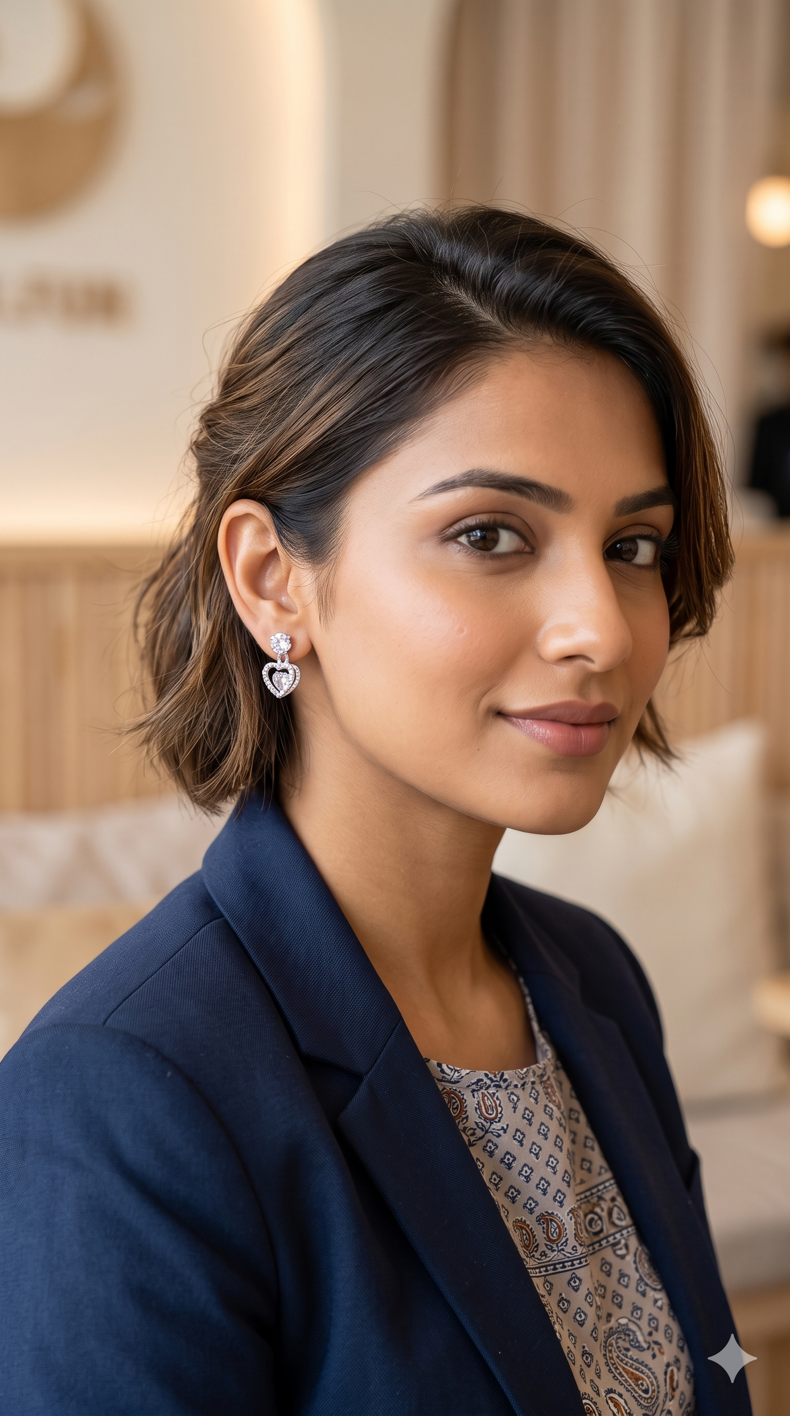 Sparkling Crystal drop Silver Earrings | Elegant Women's Fashion Jewelry