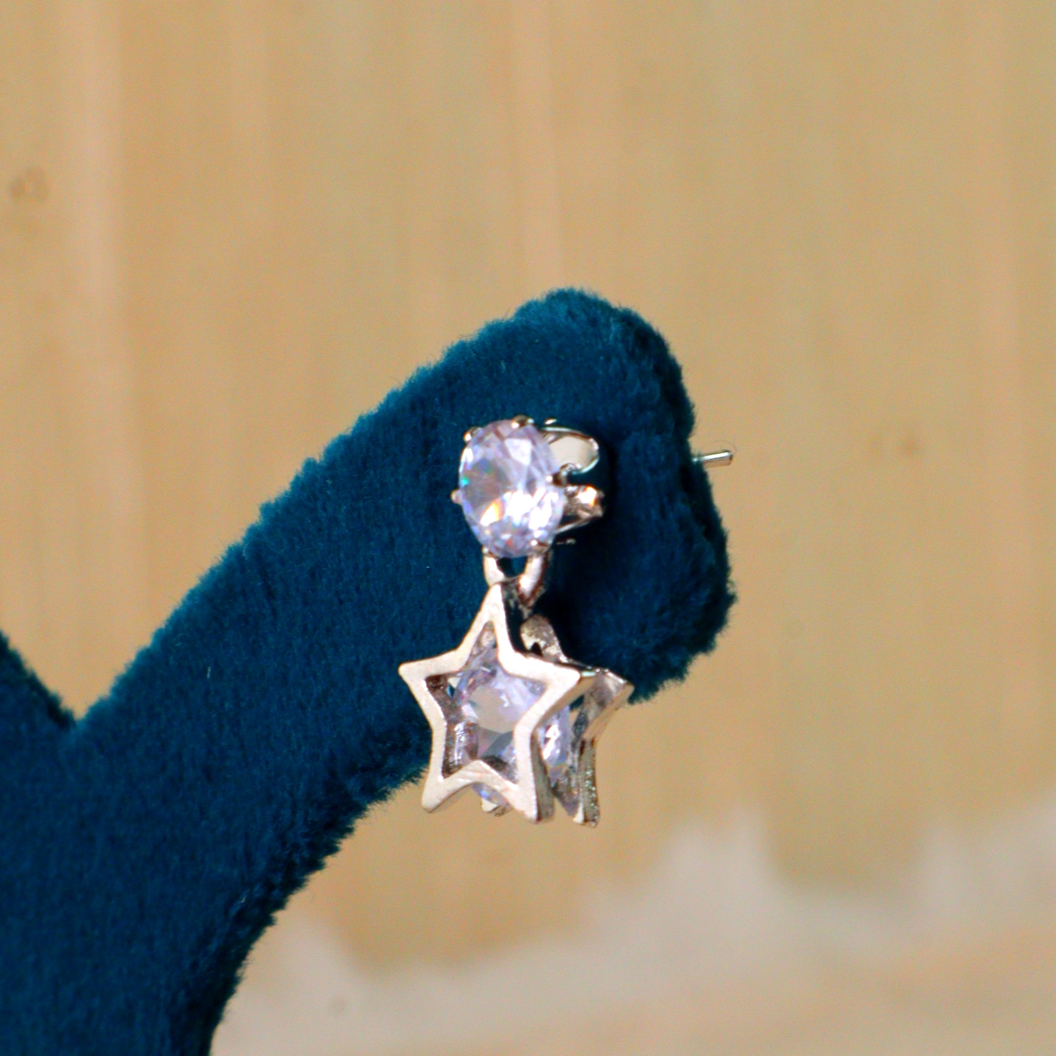 Sparkling Crystal drop Silver Earrings | Elegant Women's Fashion Jewelry