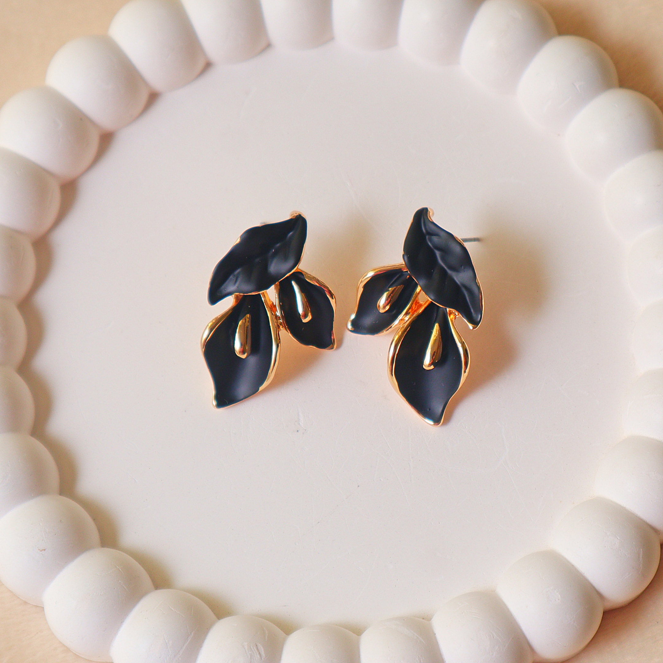 Leaf Statement Earrings for Women – Designer Earrings