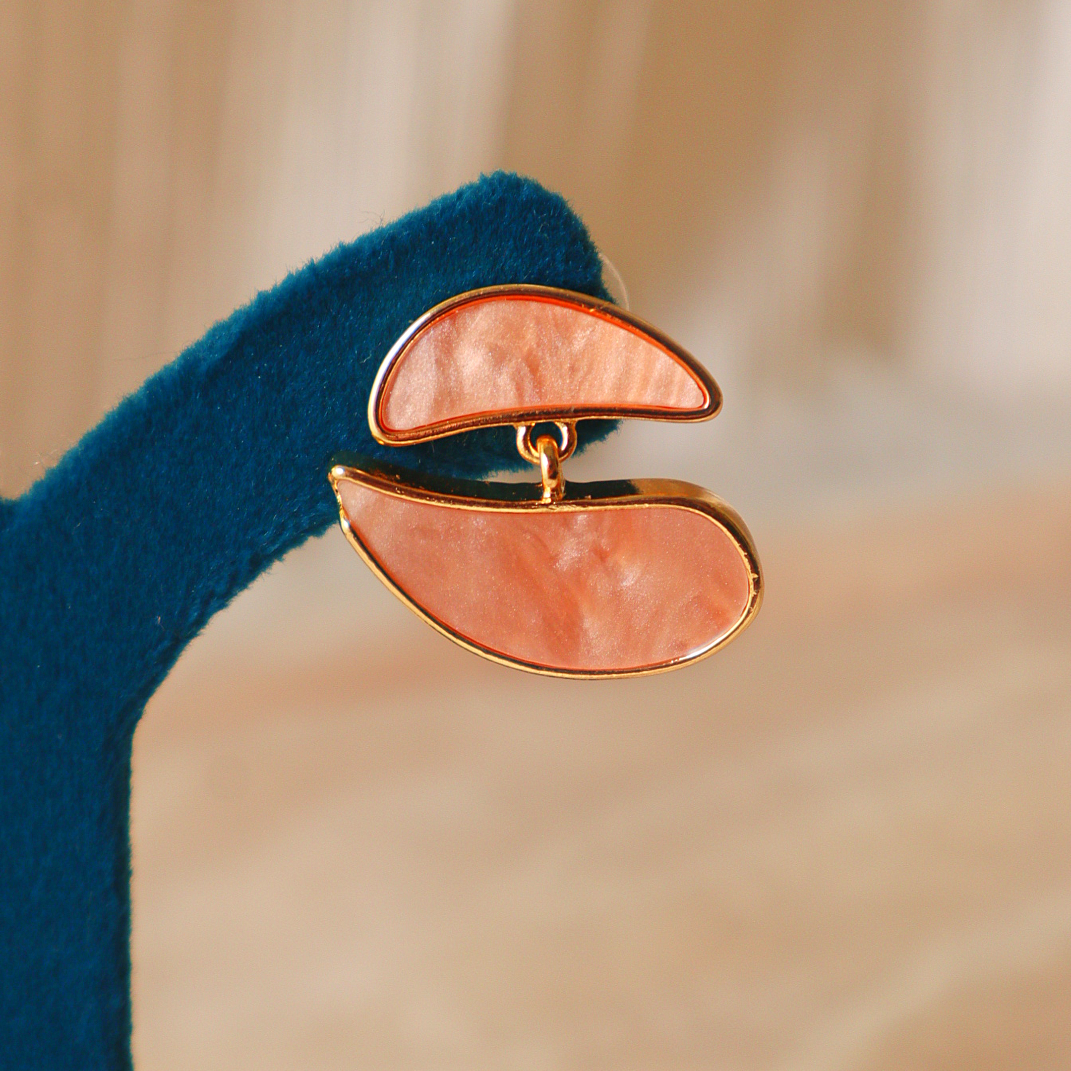 Abstract Pearl Designer Earrings for Women - Statement Earrings