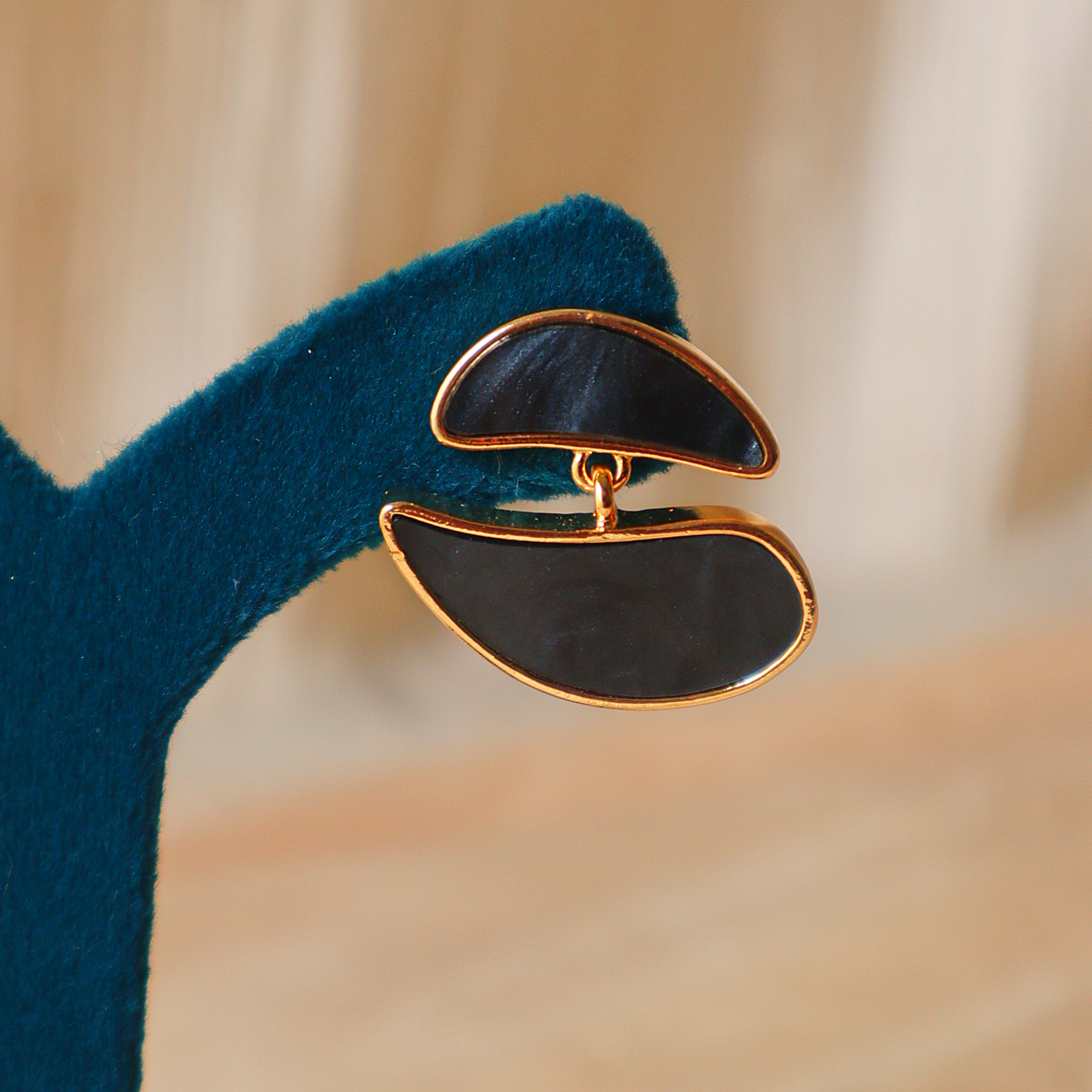Abstract Pearl Designer Earrings for Women - Statement Earrings