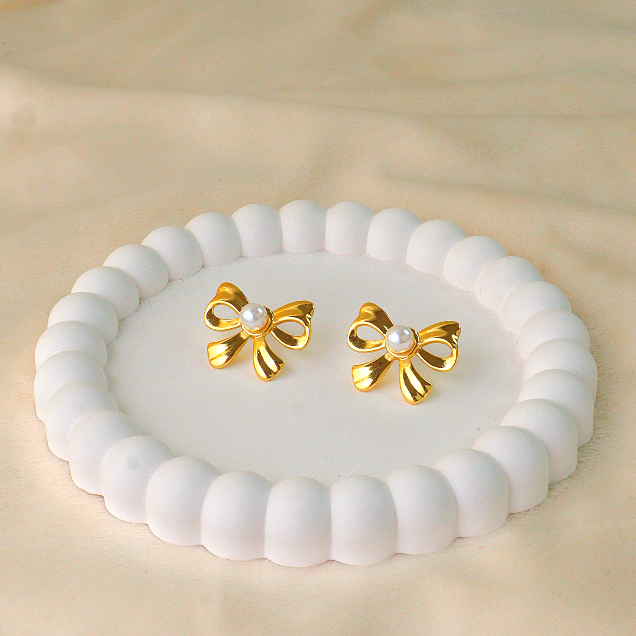 The Celeste Pearl Drops Earrings