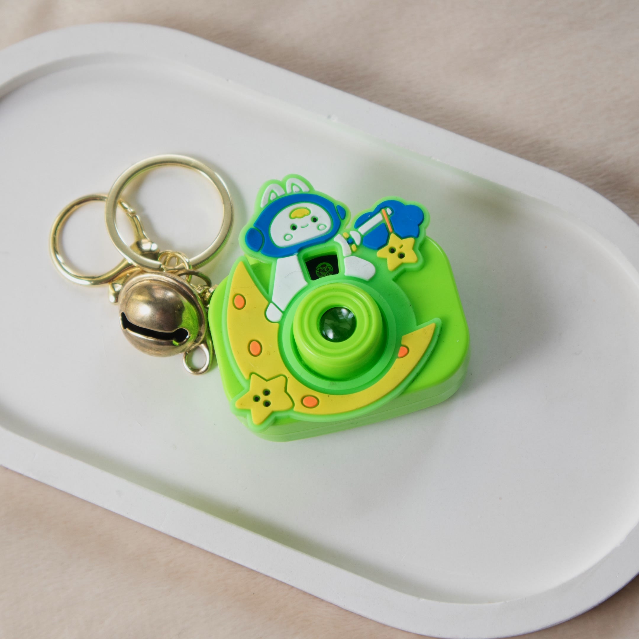 Interactive Mini Camera keychain with Viewfinder Images - Cute Toy Bag keychain