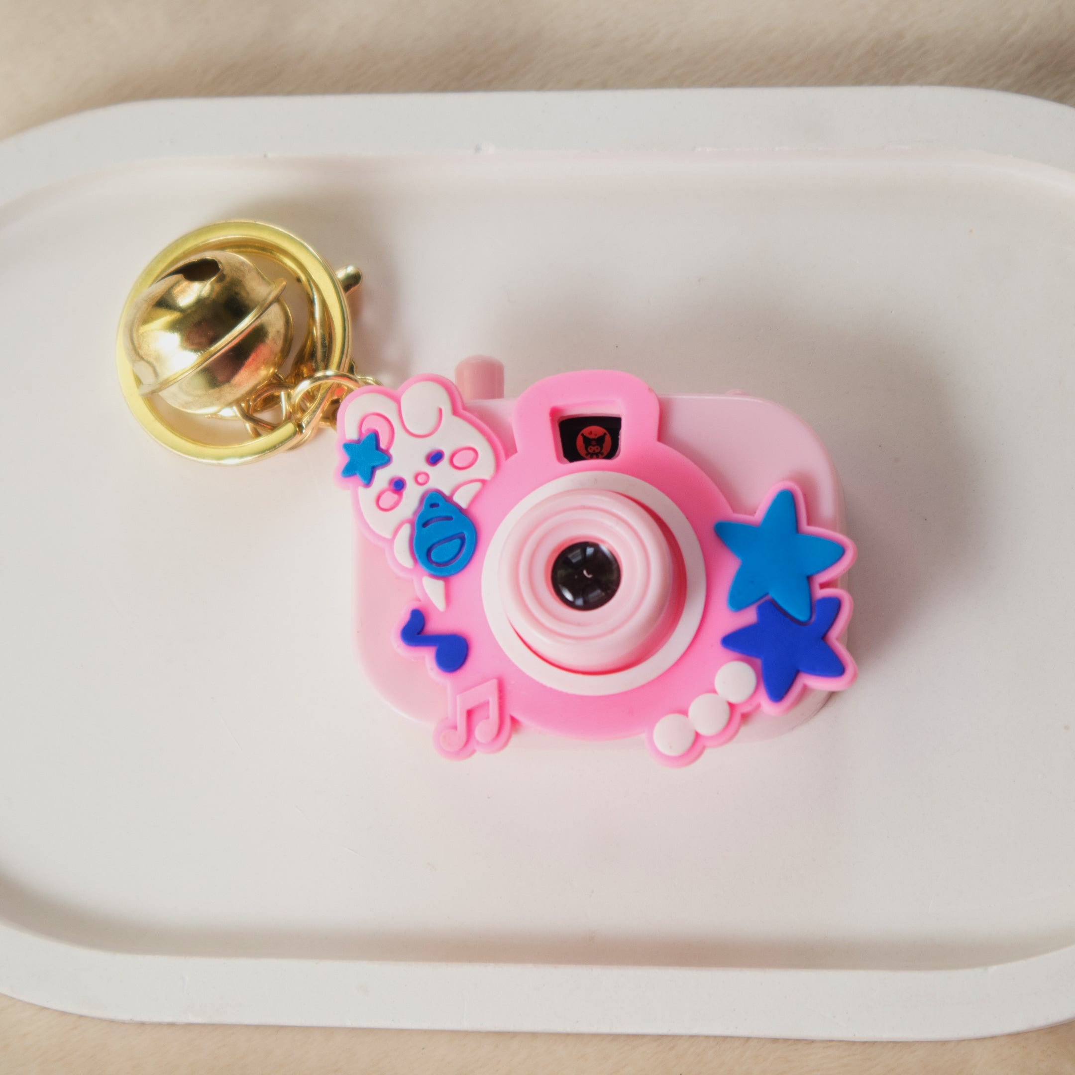 Interactive Mini Camera keychain with Viewfinder Images - Cute Toy Bag keychain