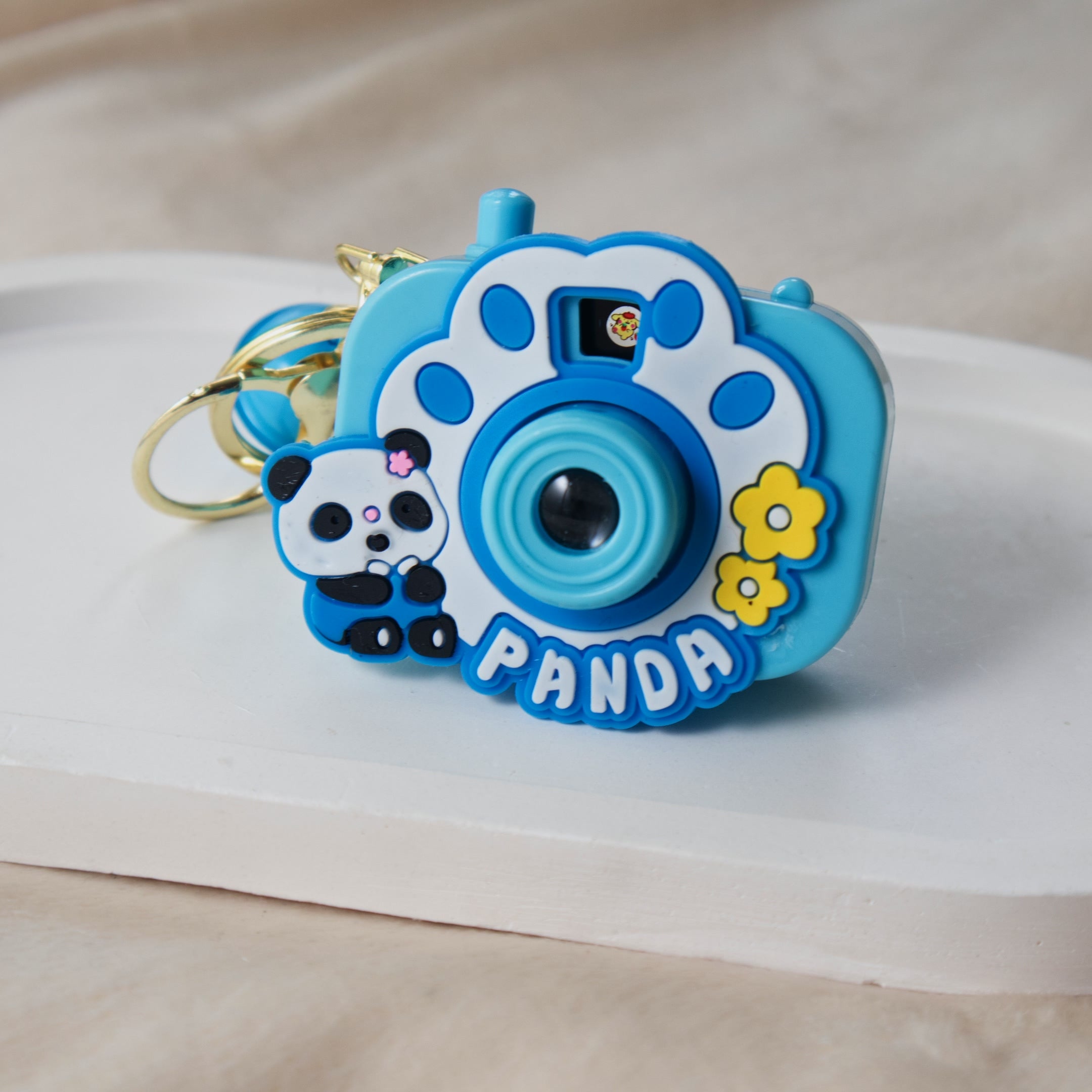 Interactive Mini Camera keychain with Viewfinder Images - Cute Toy Bag keychain