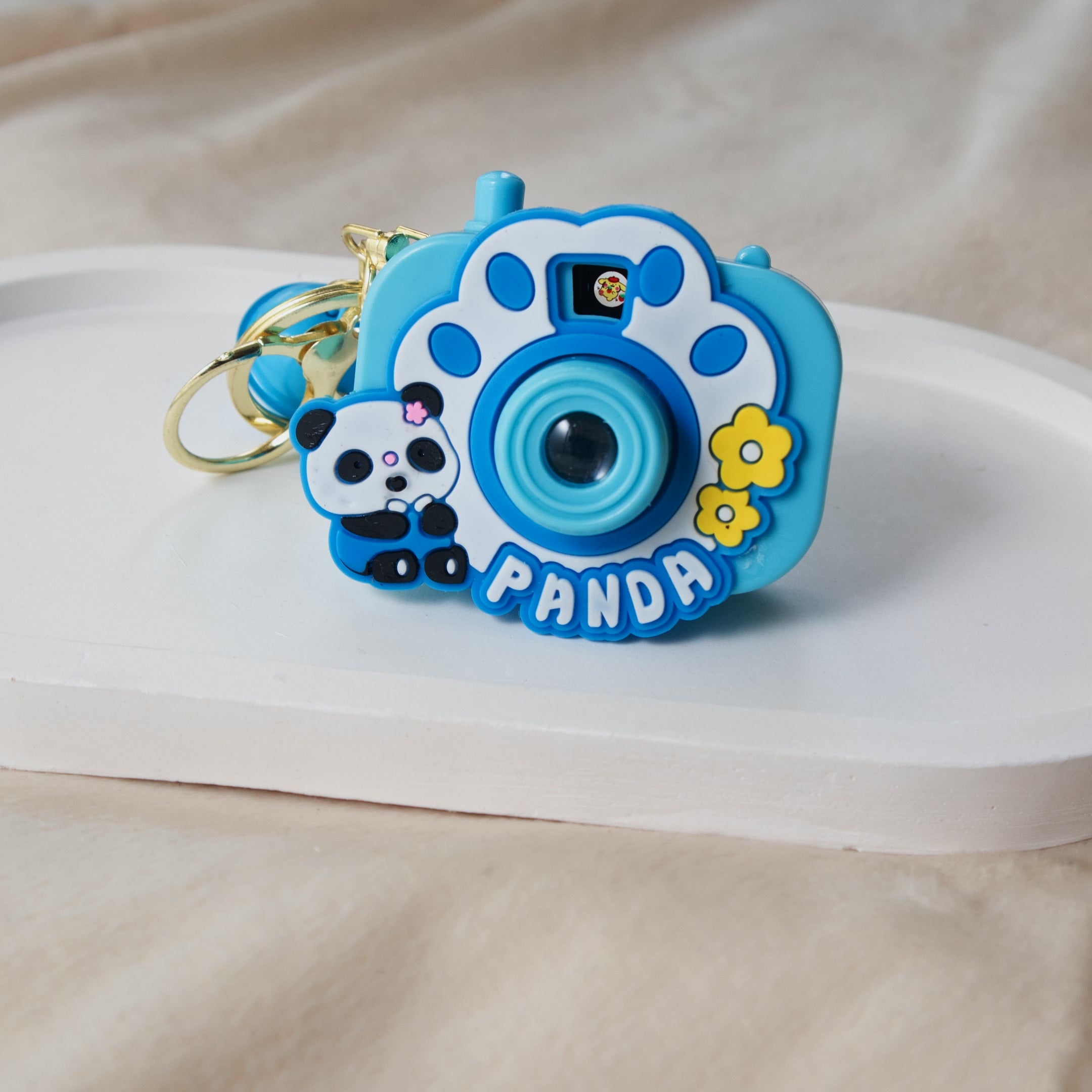 Interactive Mini Camera keychain with Viewfinder Images - Cute Toy Bag keychain