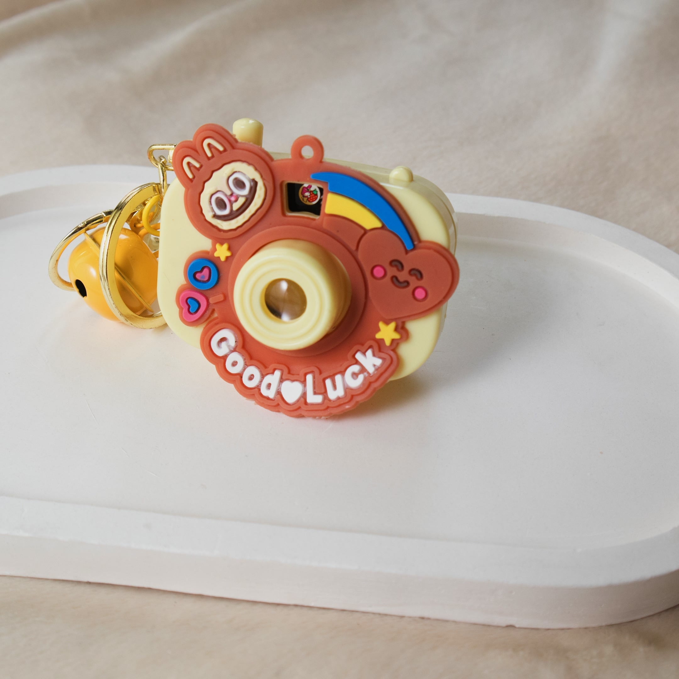 Interactive Mini Camera keychain with Viewfinder Images - Cute Toy Bag keychain