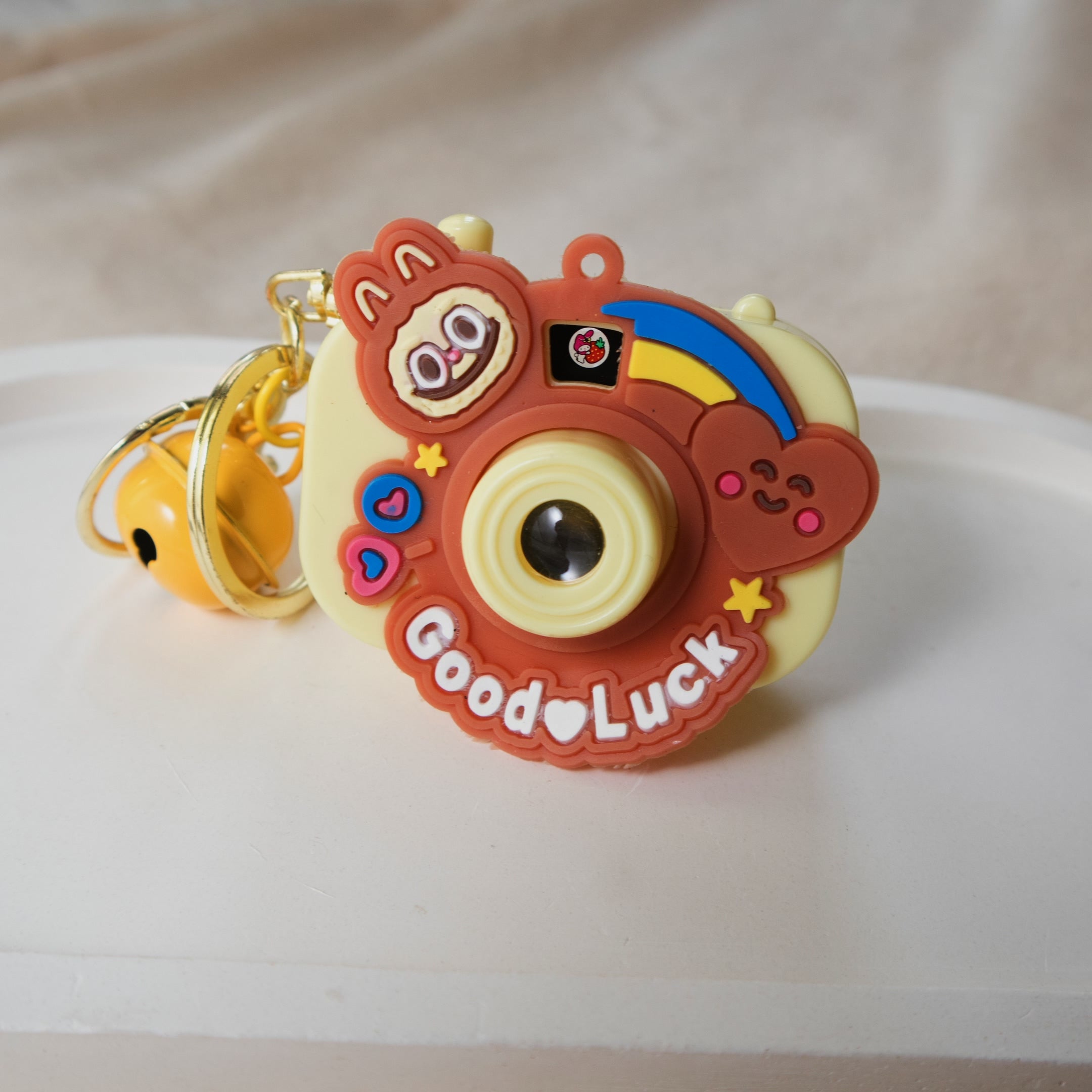 Interactive Mini Camera keychain with Viewfinder Images - Cute Toy Bag keychain