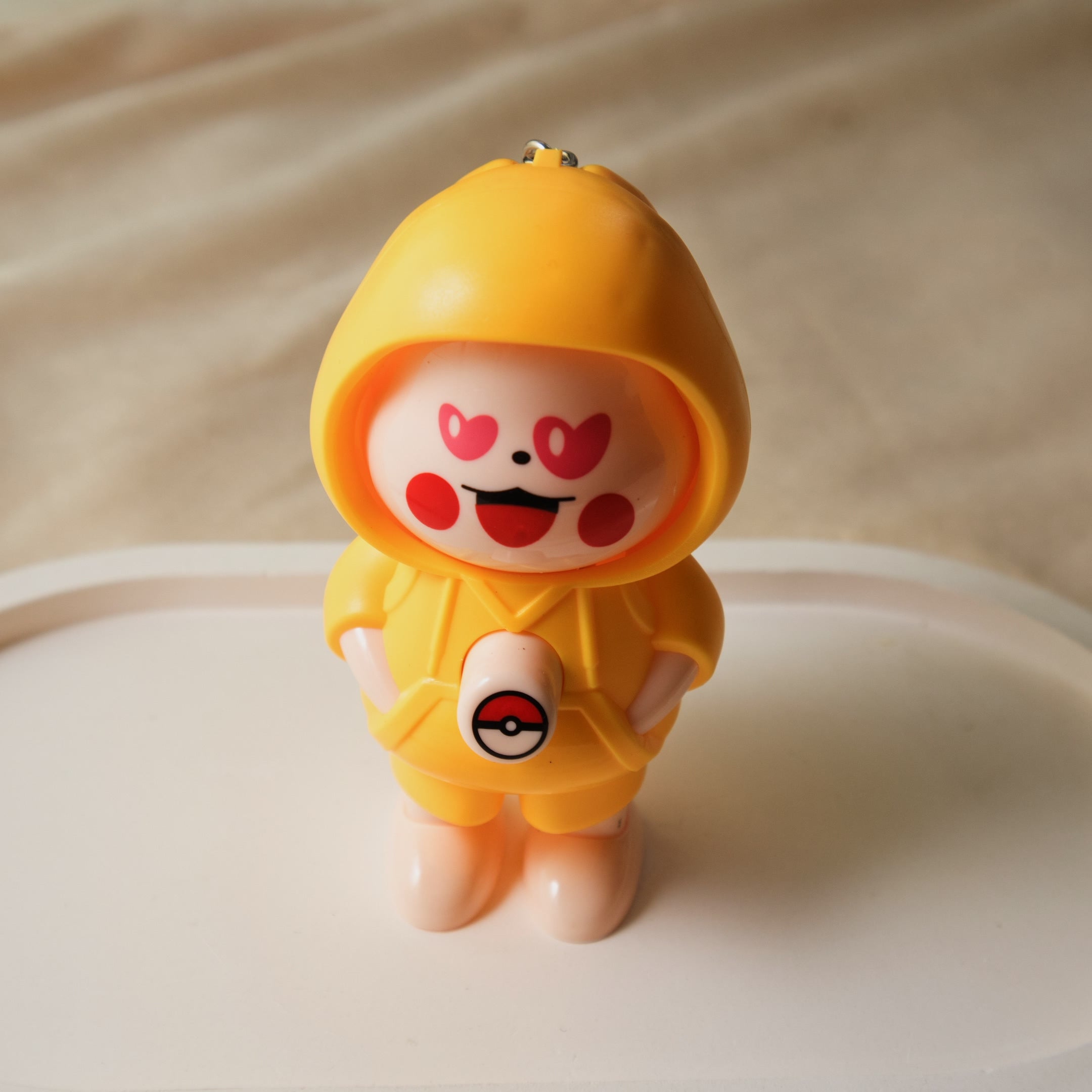 Interactive Anime Face Changing keychain - Cute Cartoon Doll Bag Charm