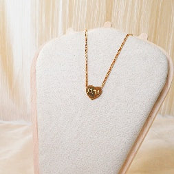 18K Gold Plated 11:11 Angel Numbers Heart Necklace – Anti-Tarnish Waterproof Spiritual Jewelry Manifestation Necklace